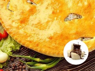 Осетинский пирог-бестселлер с бананом и шоколадом